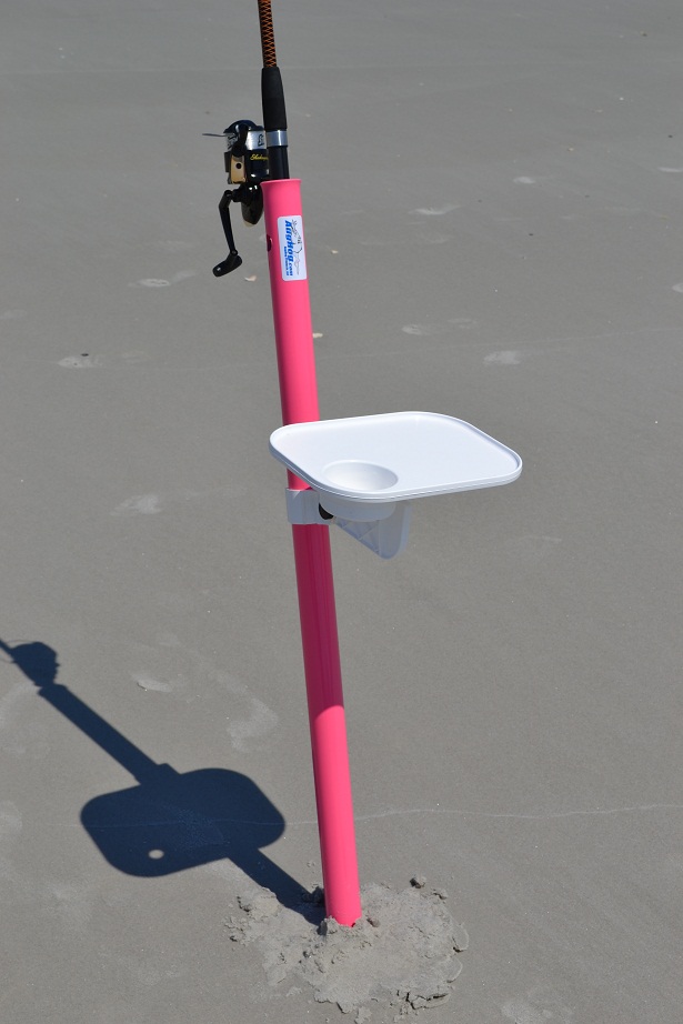 big rod surf / beach fishing rod holder - aughog products