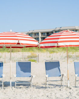How to anchor beach umbrellas in the sand at the beach