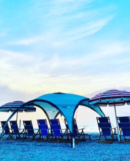 How to anchor beach shelters in the sand at the beach