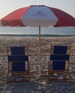 Commercial beach umbrella andhor for resorts