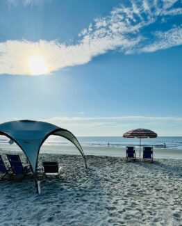 Commercial beach umbrella anchor the best for sand to hold umbrellas and secure canopies and tents at the beach