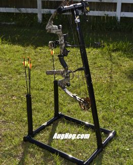 Portable Bow stand for compound crossbow aughog