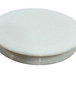 Photo of white rubber base plug cap for the relaxtion station or boat table from aughog