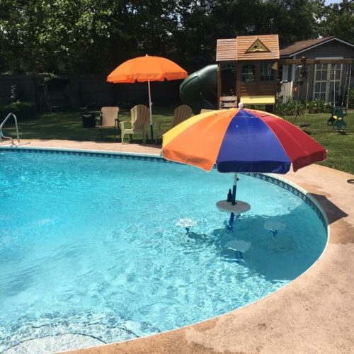 Relaxation Station 2 stool Blue pool